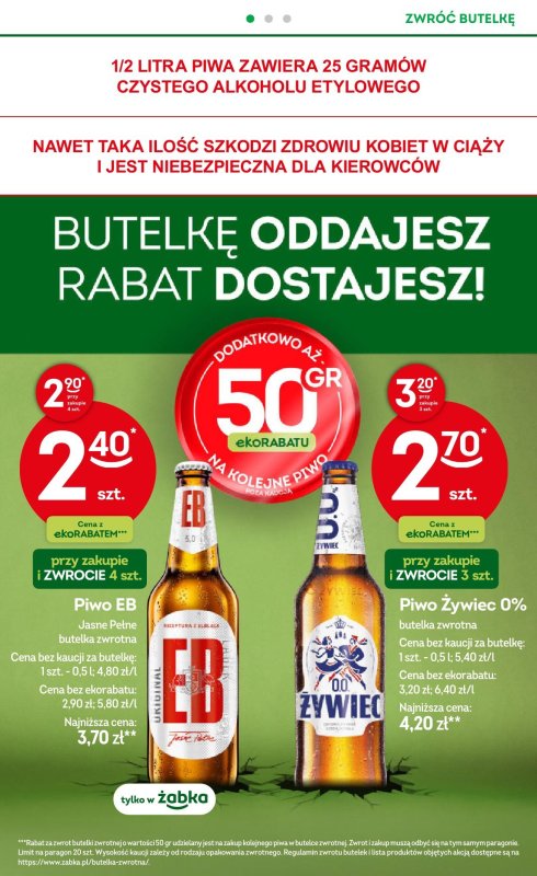Żabka - gazetka promocyjna Gazetka od środy 08.10 do wtorku 21.10 - strona 28