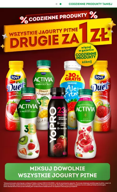 Żabka - gazetka promocyjna Gazetka   - strona 3