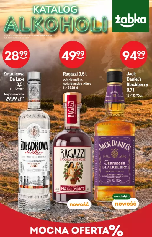 Żabka - gazetka promocyjna Katalog alkoholowy  