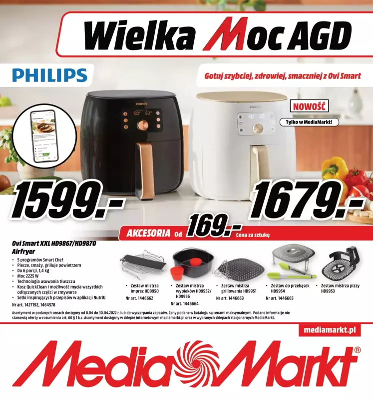 Media Markt - gazetka promocyjna Gazetka od piątku 08.04 do soboty 30.04