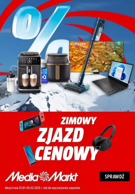 Media Markt - gazetka promocyjna Zimowy zjazd cenowy! od czwartku 30.01 do środy 05.02