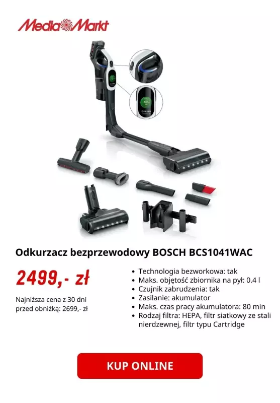 Media Markt - gazetka promocyjna Zestawomania! Do -80% na najtańszy produkt od wtorku 04.02 do poniedziałku 17.02 - strona 8