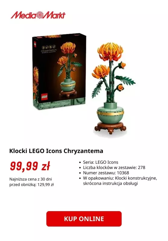 Media Markt - gazetka promocyjna LEGO na Walentynki od wtorku 11.02 do piątku 14.02 - strona 4