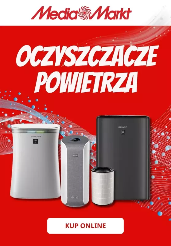 Media Markt - gazetka promocyjna Oczyszczacze powietrza w super cenach od wtorku 18.02 do czwartku 27.02