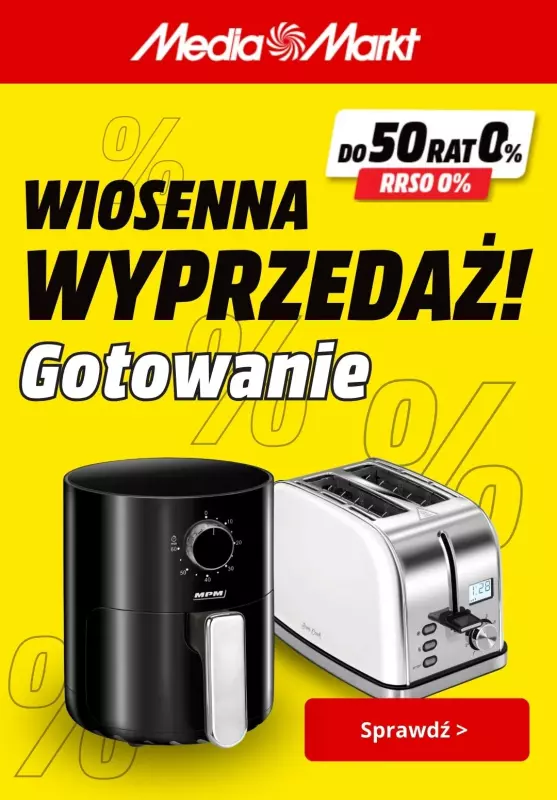 Media Markt - gazetka promocyjna Wiosenna WYPRZEDAŻ - Gotowanie od piątku 14.03 