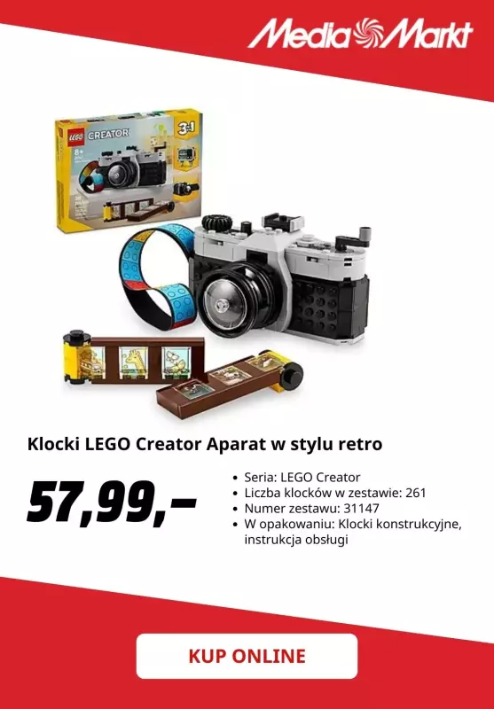 Media Markt - gazetka promocyjna LEGO dla Mamy   - strona 3