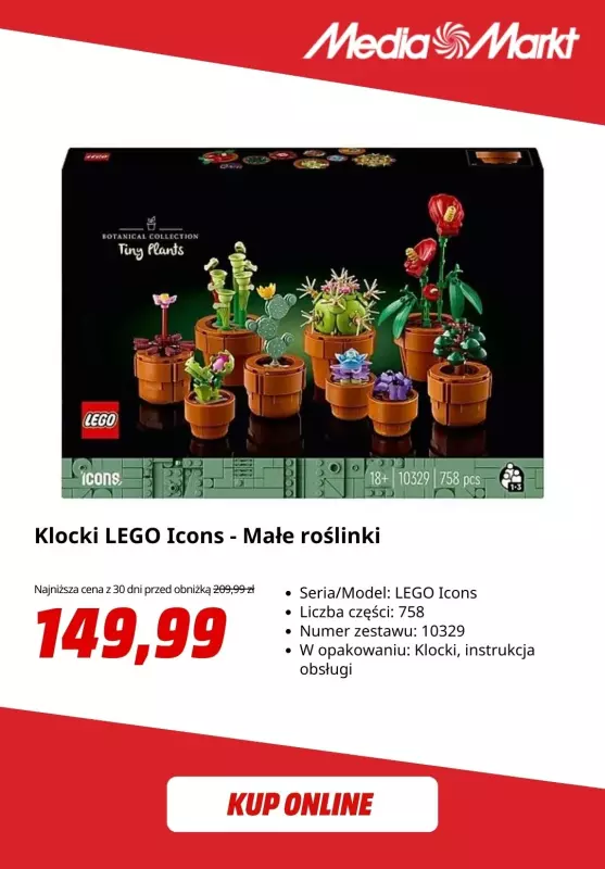 Media Markt - gazetka promocyjna LEGO dla Mamy od wtorku 20.05 do poniedziałku 26.05 - strona 4