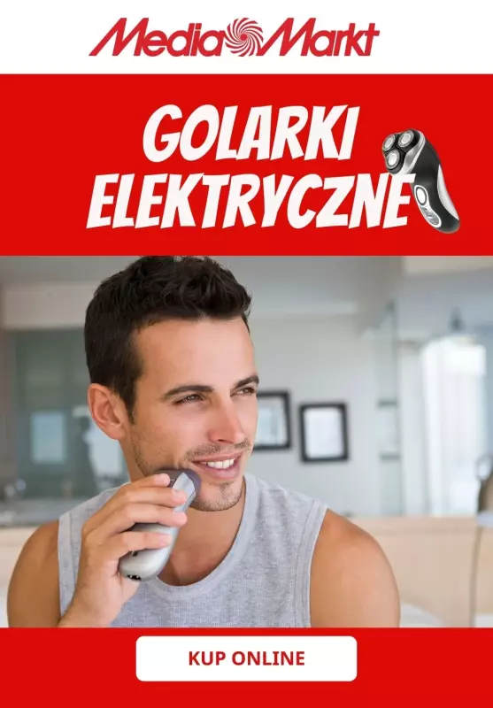 Media Markt - gazetka promocyjna Męskie golarki elektryczne od czwartku 22.05 do poniedziałku 02.06