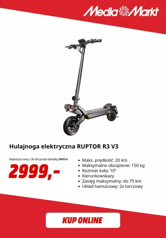 Media Markt - gazetka promocyjna Sport i rekreacja w nowym wymiarze od poniedziałku 02.06 do poniedziałku 16.06 - strona 7