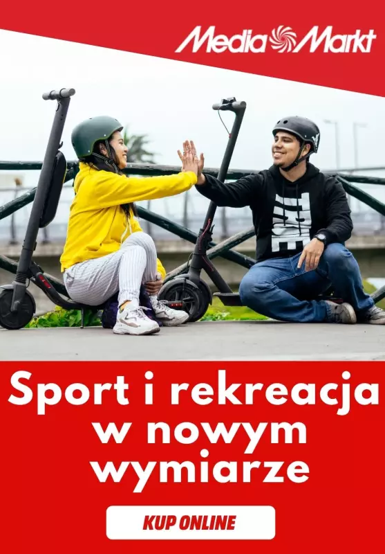 Media Markt - gazetka promocyjna Sport i rekreacja w nowym wymiarze  