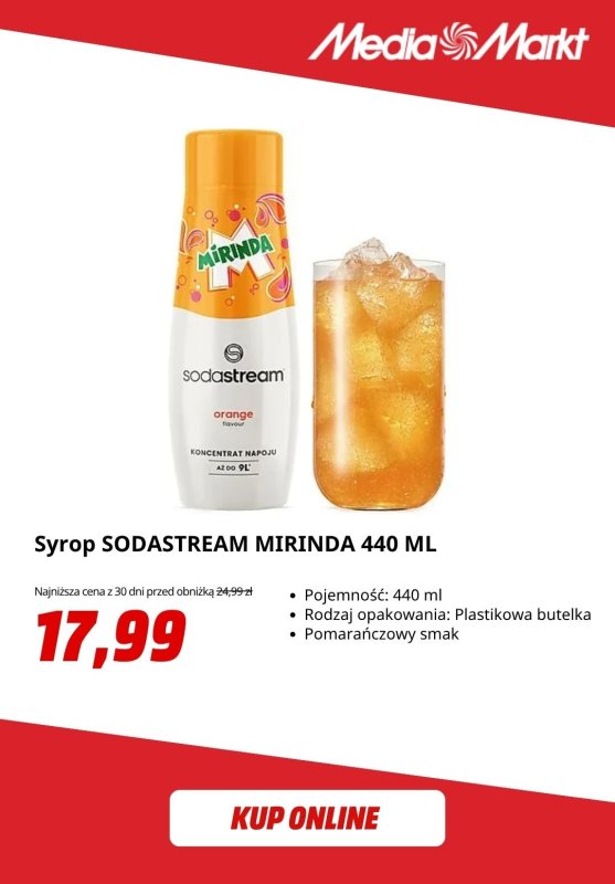 Media Markt - gazetka promocyjna Do -33% na wybrane produkty Sodastream od poniedziałku 02.06 do czwartku 05.06 - strona 3