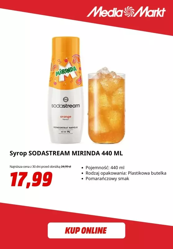 Media Markt - gazetka promocyjna Do -33% na wybrane produkty Sodastream   - strona 3