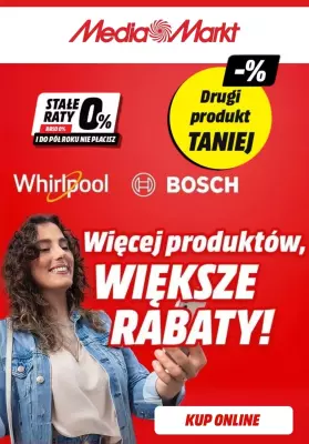 Media Markt - gazetka promocyjna Zestawomania! Do -40% na drugi produkt AGD od piątku 06.06 do niedzieli 15.06