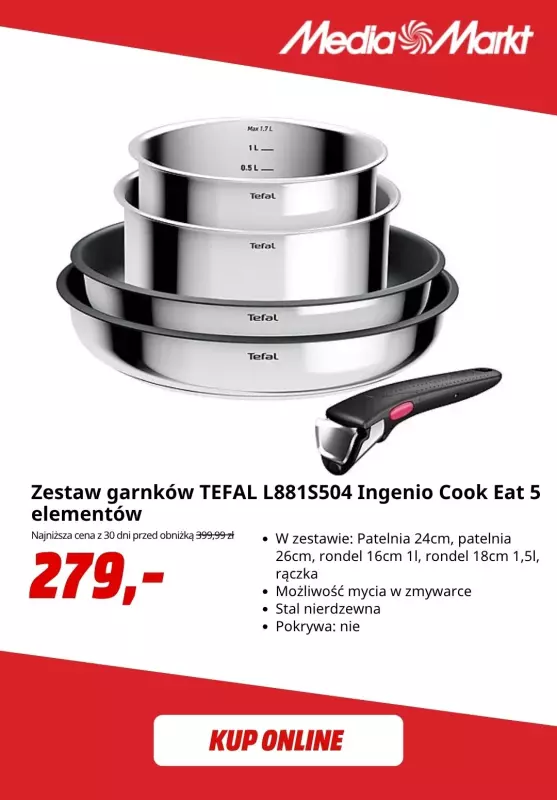 Media Markt - gazetka promocyjna Zestawomania! Do -99% na najtańszy produkt   - strona 3