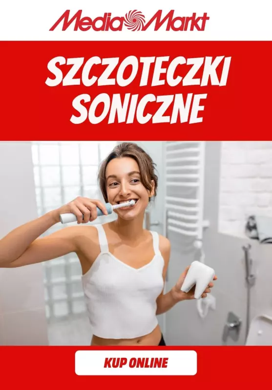 Media Markt - gazetka promocyjna Szczoteczki soniczne w super cenach! od środy 16.07 do poniedziałku 28.07