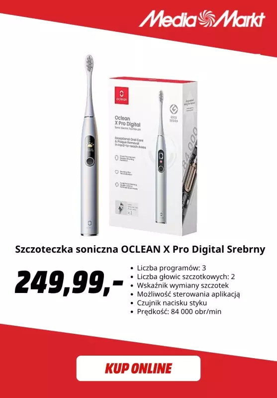 Media Markt - gazetka promocyjna Szczoteczki soniczne w super cenach! od środy 16.07 do poniedziałku 28.07 - strona 7