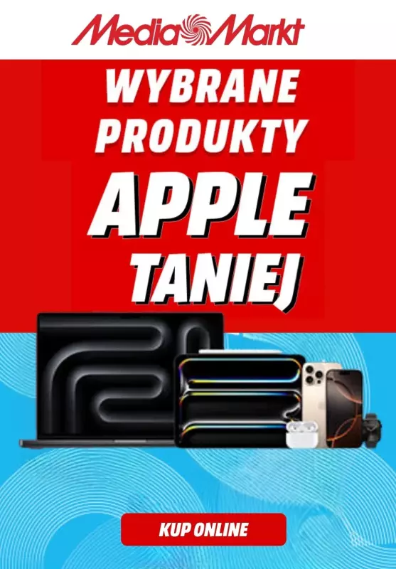 Media Markt - gazetka promocyjna Wybrane produkty Apple do -1000 zł taniej od środy 23.07 do poniedziałku 28.07