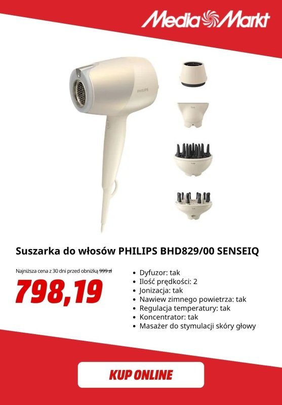 Media Markt - gazetka promocyjna -20% na stylizację włosów z Philips od czwartku 24.07 do poniedziałku 28.07 - strona 9