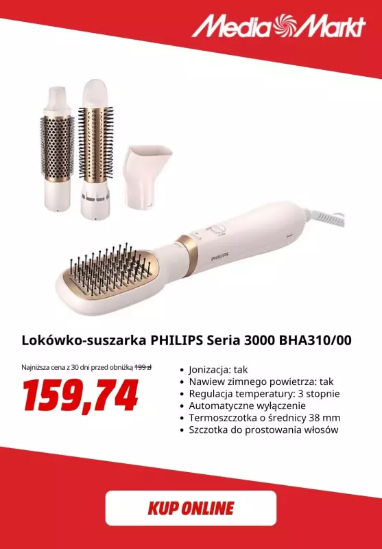 Media Markt - gazetka promocyjna -20% na stylizację włosów z Philips od czwartku 24.07 do poniedziałku 28.07 - strona 7
