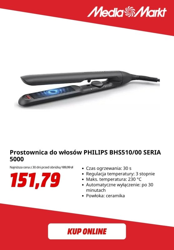 Media Markt - gazetka promocyjna -20% na stylizację włosów z Philips od czwartku 24.07 do poniedziałku 28.07 - strona 6