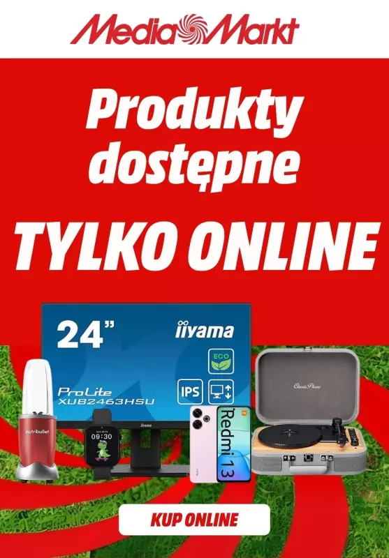 Media Markt - gazetka promocyjna Sprawdź produkty Tylko ONLINE  