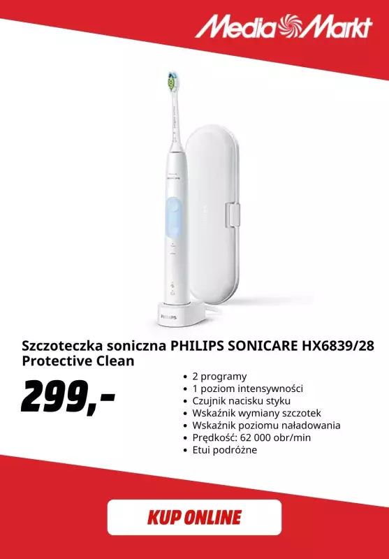 Media Markt - gazetka promocyjna Szczoteczki soniczne już od 149 zł od wtorku 12.08 do czwartku 21.08 - strona 4