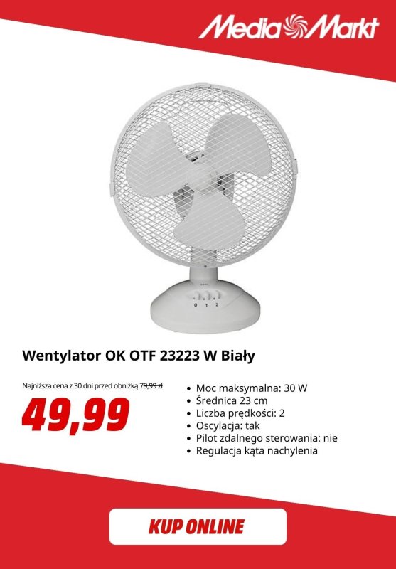 Media Markt - gazetka promocyjna Klimatyzatory i wentylatory na upały od środy 13.08 do poniedziałku 25.08 - strona 2