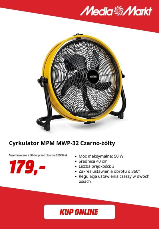 Media Markt - gazetka promocyjna Klimatyzatory i wentylatory na upały od środy 13.08 do poniedziałku 25.08 - strona 3