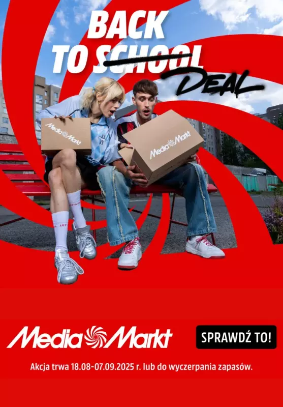 Media Markt - gazetka promocyjna Back To School od środy 20.08 do niedzieli 07.09