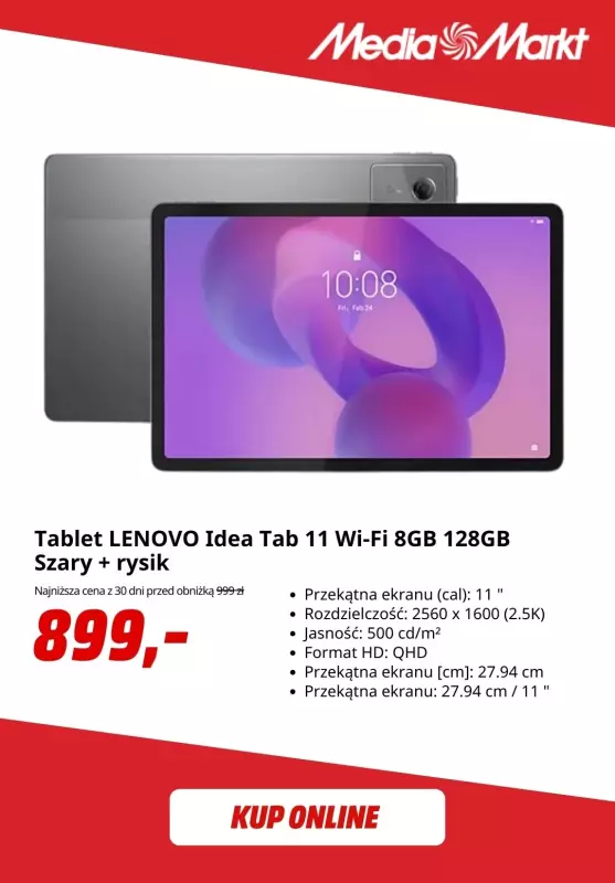 Media Markt - gazetka promocyjna Back To School od środy 20.08 do niedzieli 07.09 - strona 4