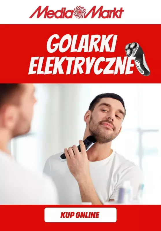 Media Markt - gazetka promocyjna Męskie golarki elektryczne w super cenach! od środy 03.09 do piątku 12.09