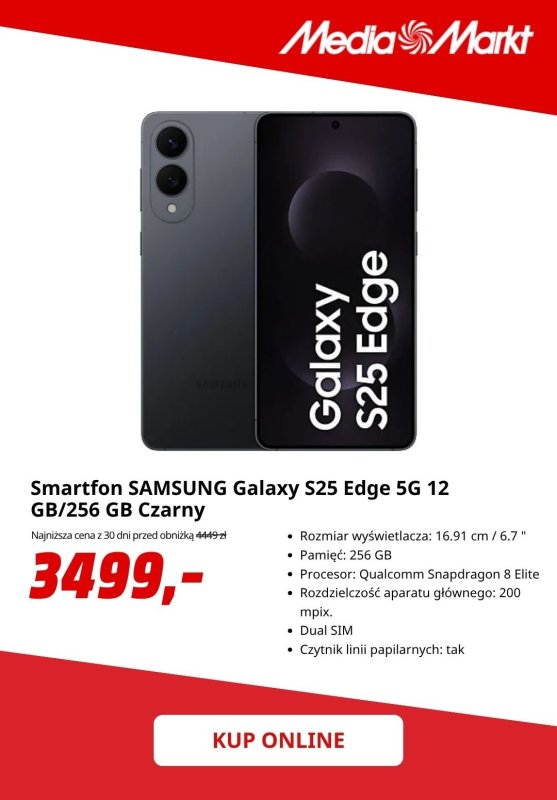 Media Markt - gazetka promocyjna Smartfony w promocyjnych cenach od piątku 03.10 do środy 15.10 - strona 5
