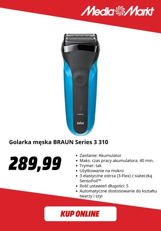 Media Markt - gazetka promocyjna Męskie golarki elektryczne w super cenach od środy 15.10 do poniedziałku 27.10 - strona 5