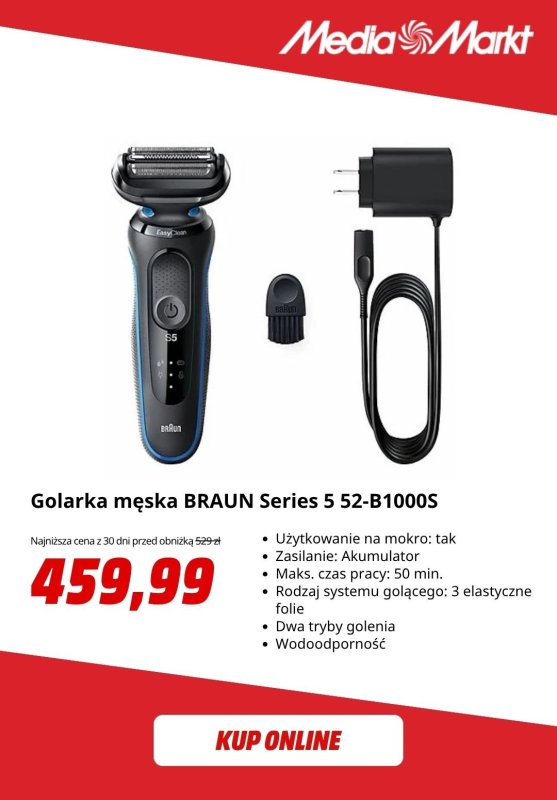 Media Markt - gazetka promocyjna Męskie golarki elektryczne w super cenach od środy 15.10 do poniedziałku 27.10 - strona 7
