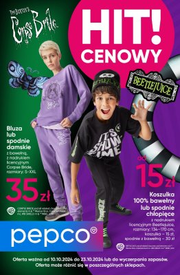 Pepco - gazetka promocyjna Gazetka Halloween od czwartku 10.10 do środy 23.10