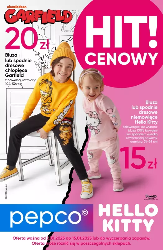 Pepco - gazetka promocyjna Gazetka od czwartku 02.01 do środy 15.01