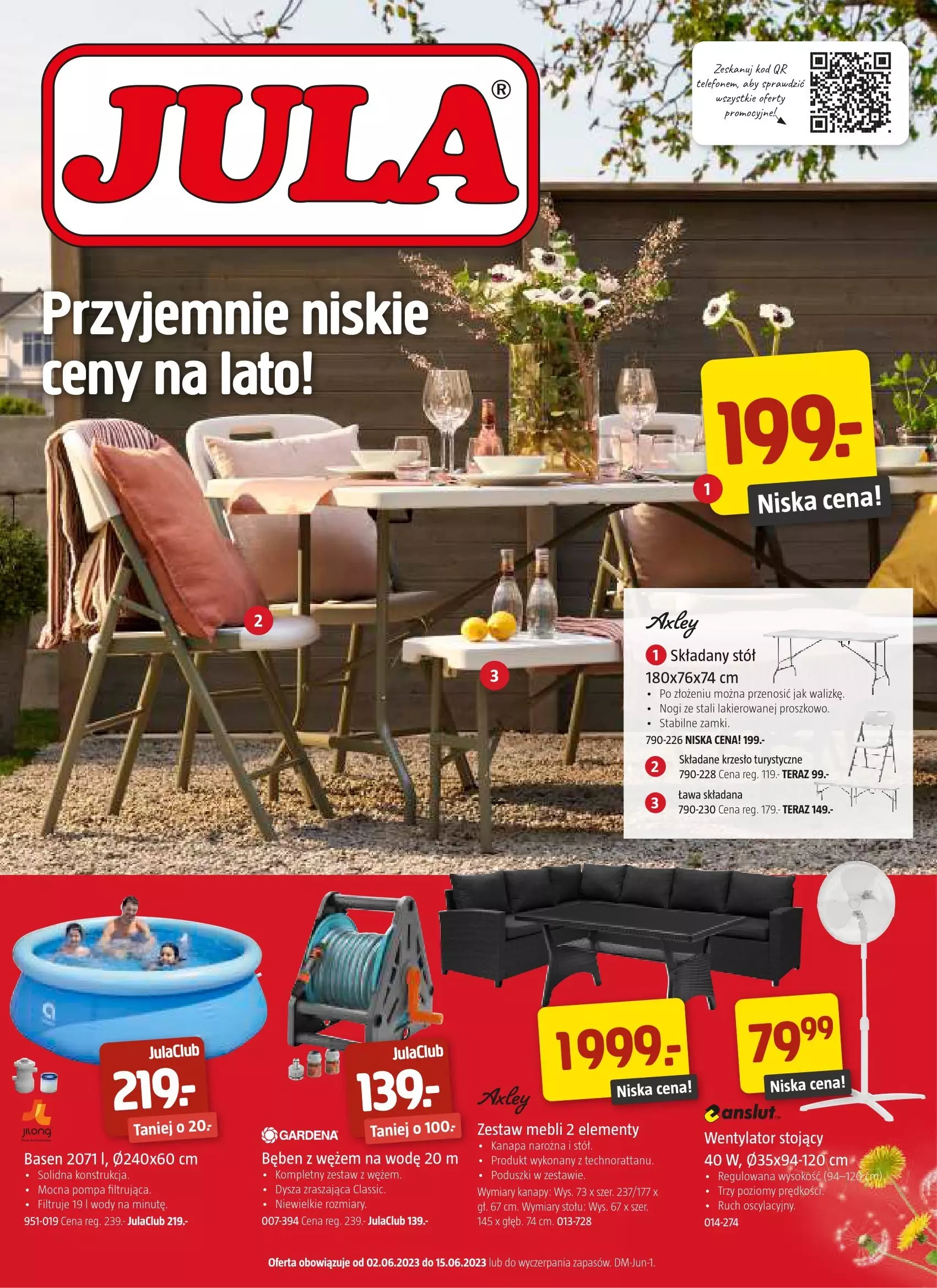 Jula - gazetka promocyjna Gazetka od środy 07.06 do czwartku 15.06