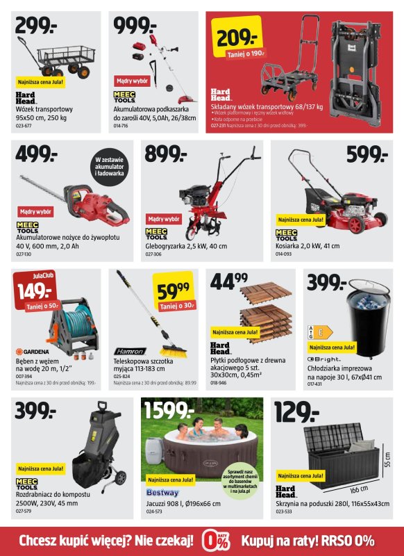 Jula - gazetka promocyjna Gazetka od czwartku 08.05 do środy 21.05 - strona 2