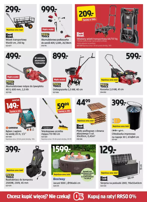 Jula - gazetka promocyjna Gazetka od czwartku 08.05 do środy 21.05 - strona 2