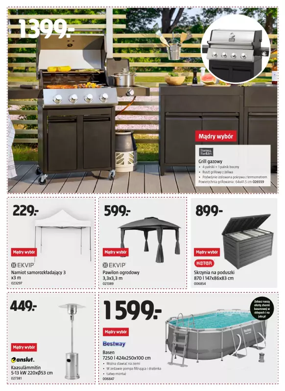 Jula - gazetka promocyjna Gazetka od czwartku 22.05 do środy 04.06 - strona 15