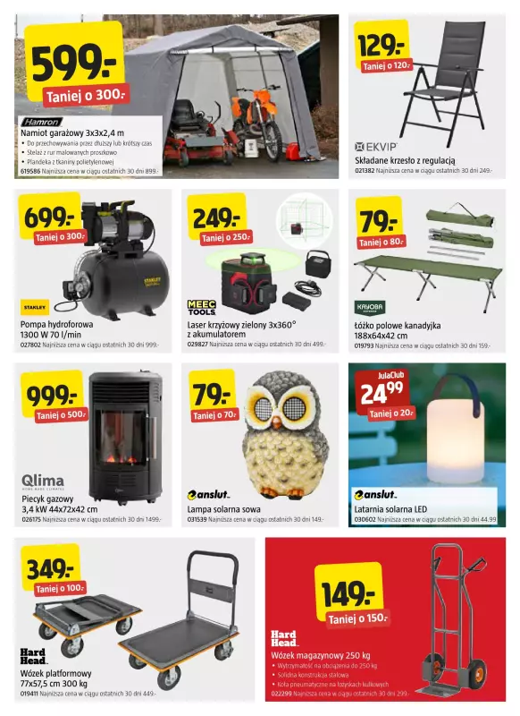 Jula - gazetka promocyjna Gazetka od czwartku 07.08 do środy 20.08 - strona 8