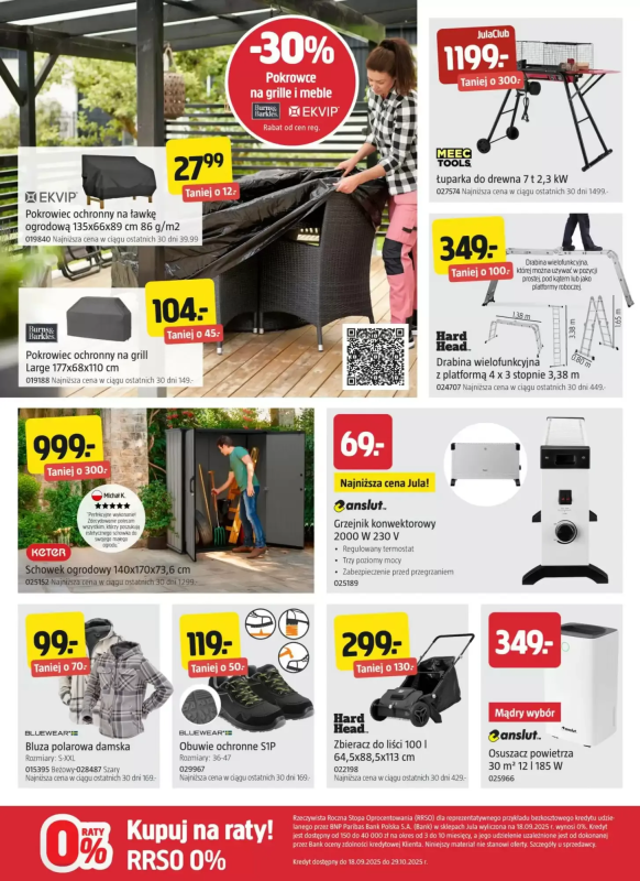 Jula - gazetka promocyjna Gazetka od czwartku 18.09 do środy 01.10 - strona 4