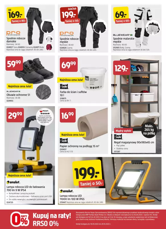 Jula - gazetka promocyjna Gazetka od czwartku 18.09 do środy 01.10 - strona 3