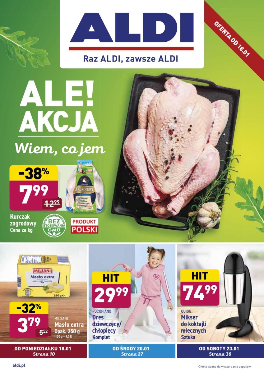 ALE! CENA Od 18.01.2021 do 23.01.2021 Aldi Blix.pl