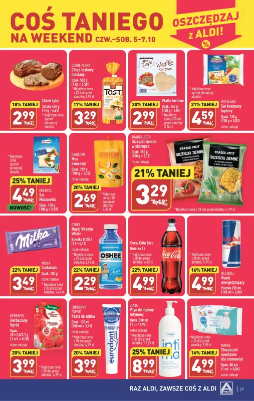 Aldi - gazetka promocyjna Pełny katalog od poniedziałku 02.10 do soboty 07.10 - strona 29