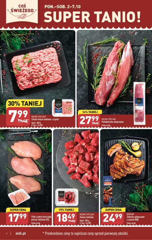 Aldi - gazetka promocyjna Pełny katalog od poniedziałku 02.10 do soboty 07.10 - strona 6