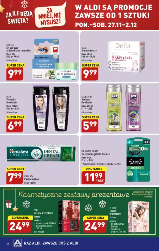 Aldi - gazetka promocyjna Pełny katalog od poniedziałku 27.11 do soboty 02.12 - strona 26