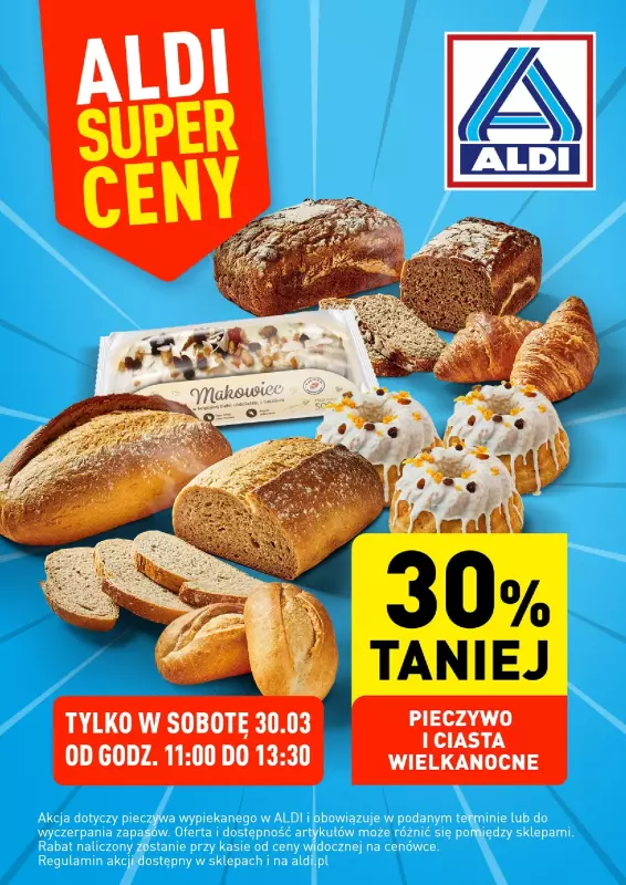 Aldi - gazetka promocyjna Aldi SUPER CENY! od soboty 30.03 do soboty 30.03
