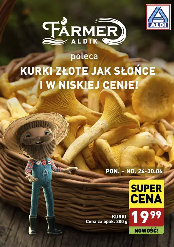 Aldi - gazetka promocyjna Aldi SUPER CENA! od poniedziałku 24.06 do niedzieli 30.06