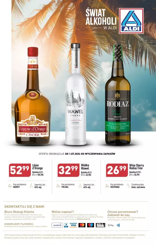 Aldi - gazetka promocyjna Gazetka alkoholowa od poniedziałku 01.07 do soboty 03.08 - strona 20